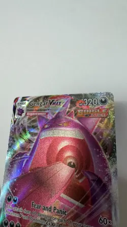 Pokemon Gengar VMAX Holo TCG Card 157/264 Fusion Strike - Image 3