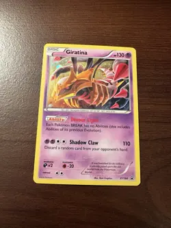 Giratina XY184 XY Black Star Promo Holo Pokemon Card LP Cosmos - Image 1