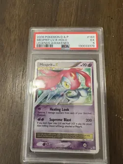 2008 Pokemon Leafeon LV.X Holo PSA 5 Diamond & Pearl Majestic Dawn #99/100 - Image 2