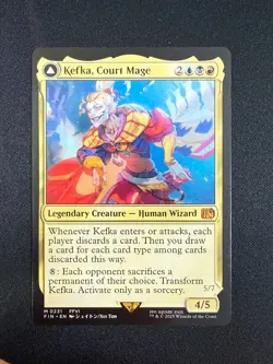 Kefka, Court Mage - Final Fantasy (MTG) NM - Image 1