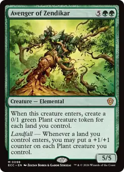 Avenger of Zendikar [Lorwyn Eclipsed Commander] - Image 1