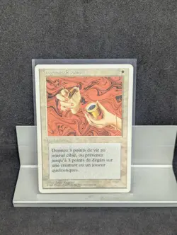 Healing Salve LP X1 MTG Core Set 4th Edition MTG FRENCH - Image 1