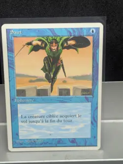 Jump LP X1 MTG Core Set 4th Edition MTG FRENCH - Image 1