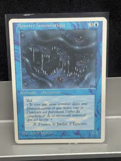 Phantom Monster LP X1 MTG Core Set 4th Edition MTG FRENCH - Image 1