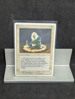 Circle of Protection: Blue LP X1 MTG Core Set 4th Edition MTG FRENCH - Image 1