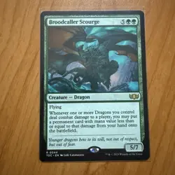 Broodcaller Scourge - N/M - Tarkir Dragonstorm - MTG Magic The Gathering Card - Image 1