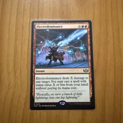 Electrodominance - N/M - Tarkir Dragonstorm - MTG Magic The Gathering Card - Image 1