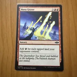 Mana Geyser - N/M - Tarkir Dragonstorm - MTG Magic The Gathering Card - Image 1