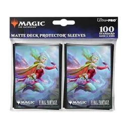 Magic MTG Final Fantasy 100 Sleeves Pack Ultra-PRO Terra Commander C - Image 1