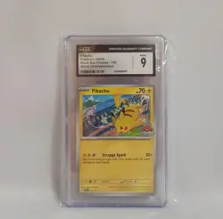 2024 Pokemon TCG Pikachu Black Star Promos - 190 World Championships CGC 9 MINT - Image 3