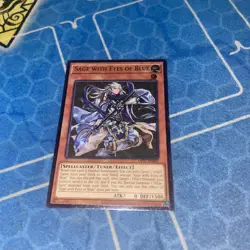 Yu-Gi-Oh Ultimate Rare OP27-EN001 Sage with Eyes of Blue-OTS NEAR MINT - Image 1