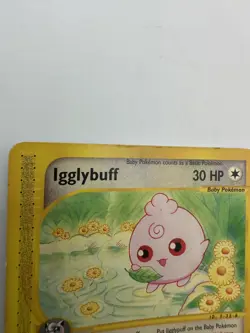 2003 Pokemon Card - Igglybuff Skyridge 67/144 Non Holo Vintage MP SEE PHOTOS - Image 3
