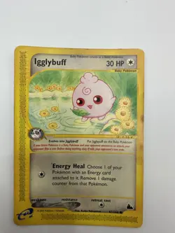 2003 Pokemon Card - Igglybuff Skyridge 67/144 Non Holo Vintage MP SEE PHOTOS - Image 4