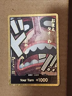 DON!! Card (Usopp) (Gold) Premium Booster -The Best- Vol. 2 Foil - Image 1