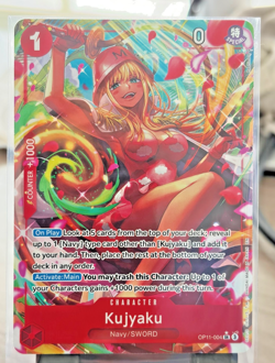 Kujyaku Alt Art OP11-004 SR A Fist of Divine Speed English One Piece TCG NM - Image 2
