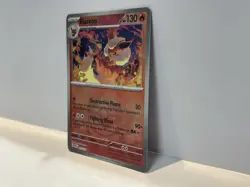 Pokemon TCG Flareon 013/131 Masterball Prismatic Evolutions Reverse Holo Card - Image 3
