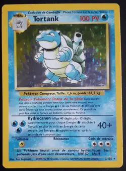 Carte Pokemon Tortank 2/102 [HOLO] - Set De Base Wizards (fr) - Image 4