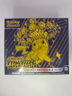 Coffret Dresseur Elite ETB Pokemon EV08 Etincelles Deferlantes Parfait Scelle FR - Image 2