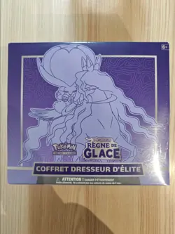 Pokemon ETB Coffret Dresseur d'Elite Regne De Glace FR Scelle - Image 1