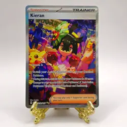 Kieran 218/167 - Special Illustration Rare Twilight Masquerade Pokemon TCG - NM - Image 1