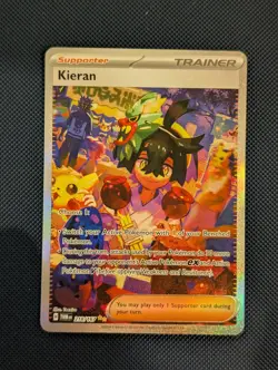 Kieran 218/167 Special Illustration Rare Twilight Masquerade NM Pokemon TCG - Image 1