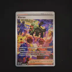Pokemon TCG Kieran 218/167 Special Illustration Rare Twilight Masquerade NM/M - Image 1