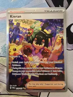 Kieran - 218/167 - Special Illustration Rare - Twilight Masquerade - Pokemon TCG - Image 1