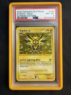 Pokemon Supreme Victors - Articuno 148 Moltres 149 and Zapdos 150 Trio PSA 6 8 8 - Image 3