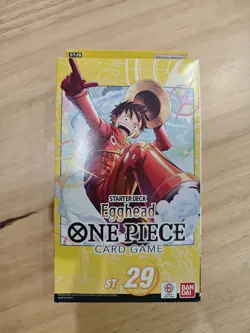 One Piece TCG Egghead ENGLISH Starter Deck ST29 SEALED NEW - Image 1
