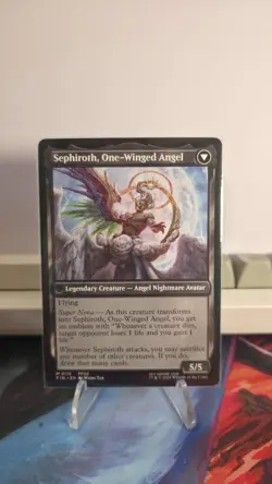 Magic The Gathering Sephiroth Fabled Soldier - 0115 - Non Foil Near Mint - Image 2