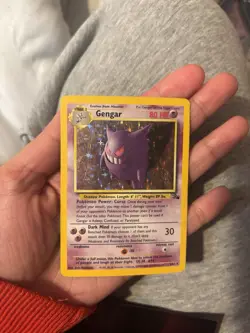 Pokemon Gengar Stormfront 18/100 Rare Regular 110HP Poltergeist Card English - Image 1