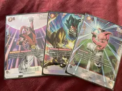 Dragon Ball Super card Fusion World Yellow Alt Art Lot - Image 1
