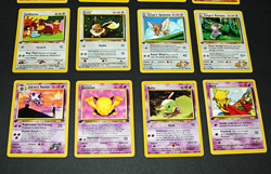 Pokemon First Edition 16 Card Lot Mixed Bundle Non-Holo CCG LP Vintage Collect - Image 3
