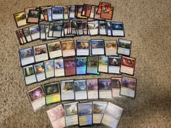 Lot Of Magic The Gathering. Storage Find. 101 Mixed Cards. 8R/5L/18C/45U/25mix - Image 1