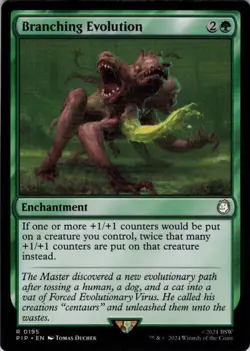 MTG Branching Evolution (195) | NM | Universes Beyond: Fallout {PIP} - Image 1