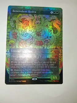 Benevolent Hydra (RAINBOW FOIL) - Secret Lair MTG NM - Image 1