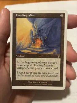 Howling Mine 7th Edition Regular LP Magic The Gathering - Image 1
