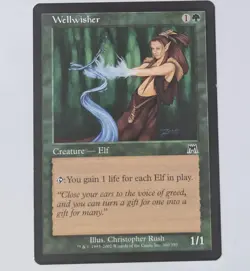 Wellwisher Onslaught Regular MTG in MP condition - Image 1