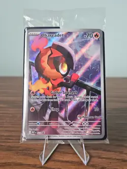 Pokemon TCG Charcadet Black Star Promo 22 (Pokemon Center Exclusive) **SEALED** - Image 1