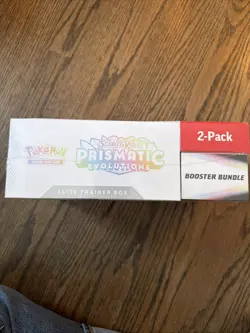 Pokemon Prismatic Evolutions Costco 2 Pack ETB with Booster Bundle - Image 2