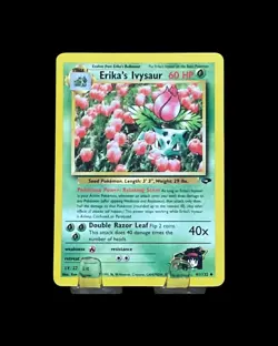 Pokemon TCG - ERIKA'S IVYSAUR - 41/132 - UNLIMITED - GYM CHALLENGE (2000) - - Image 1