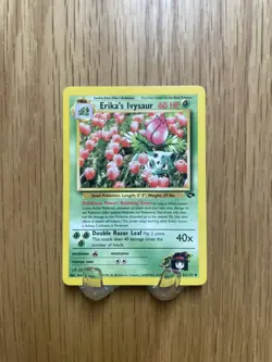 Pokemon TCG - ERIKA'S IVYSAUR - 41/132 - UNLIMITED - GYM CHALLENGE (2000) - - Image 3