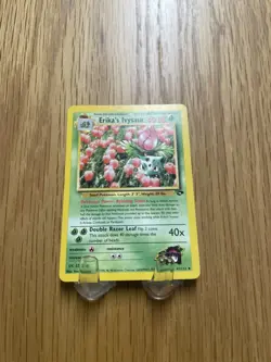 Pokemon TCG - ERIKA'S IVYSAUR - 41/132 - UNLIMITED - GYM CHALLENGE (2000) - - Image 5