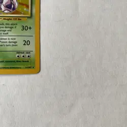 Pokemon TCG Base Set Nidoking 11/102 Holo Rare Holo Unlimited 1999 LP/NM - Image 4