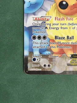 Flareon EX (Full Art) RC28/RC32 MP/DMG - Pokemon Generations: Radiant Collection - Image 2