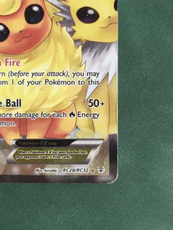Flareon EX (Full Art) RC28/RC32 MP/DMG - Pokemon Generations: Radiant Collection - Image 3