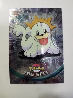 2000 Topps Chrome Pokemon Rare #86 SEEL TV Animation Edition - Image 1