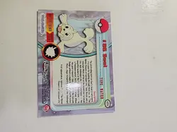 2000 Topps Chrome Pokemon Rare #86 SEEL TV Animation Edition - Image 2