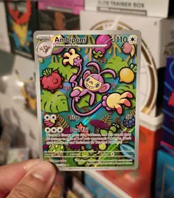 Pokemon Ambipom 107/094 Me02: Phantasmal Flames Holo - Image 1