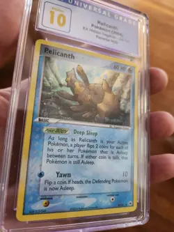 (POP 1) CGC 10 PRISTINE Relicanth 24/101 Reverse Holo EX Hidden Legends Pokemon - Image 2